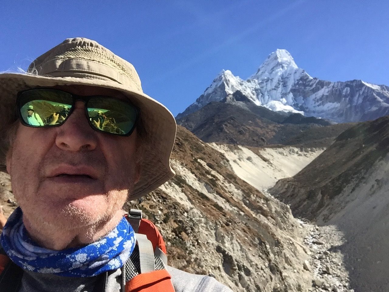 Hiking to base camp, Mt. Everest