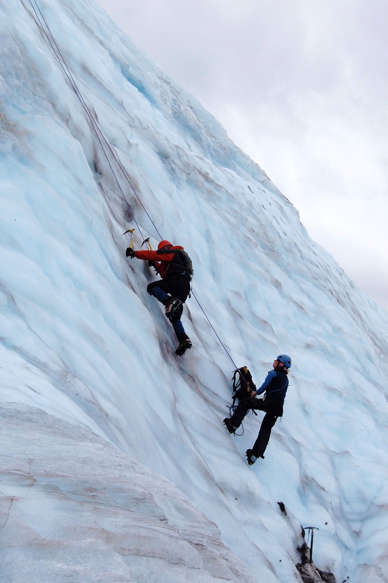 Glacier Ice Wall